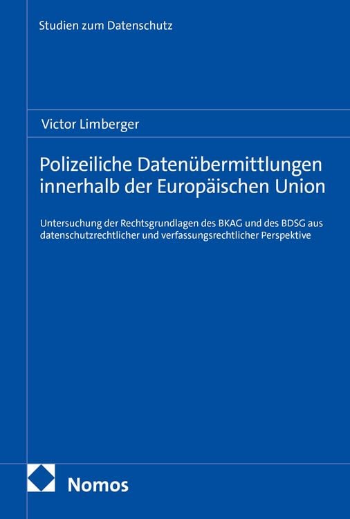Produktbild: Polizeiliche Daten&uuml;bermittlungen innerhalb der Europ&auml;ischen Union