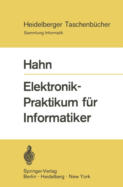 Produktbild: Elektronik-Praktikum f&uuml;r Informatiker