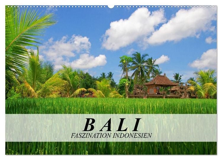 Produktbild: Bali - Faszination Indonesien (Wandkalender 2027 DIN A2 quer), CALVENDO Monatskalender