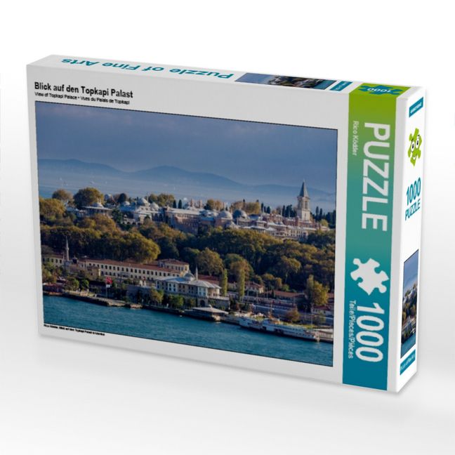 Produktbild: CALVENDO Puzzle Blick auf den Topkapi Palast | 1000 Teile Lege-Gr&ouml;&szlig;e 64x48cm Foto-Puzzle f&uuml;r gl&uuml;ckliche Stunden