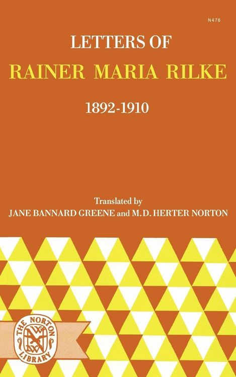 Produktbild: Letters of Rainer Maria Rilke, 1892-1910