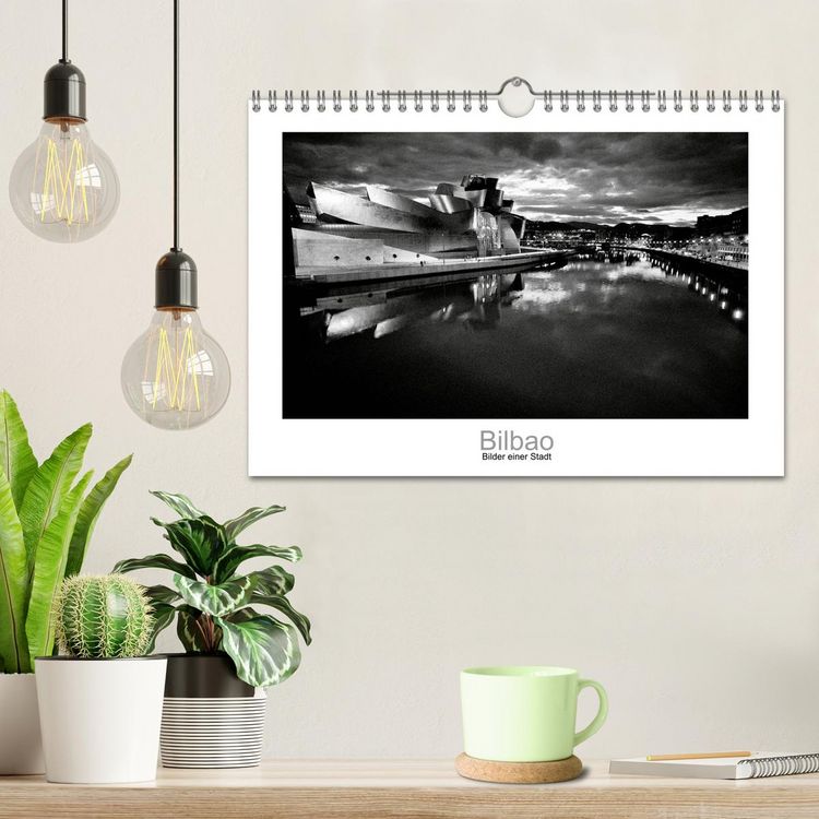 Produktbild: Bilbao - Bilder einer Stadt (Wandkalender 2026 DIN A4 quer), CALVENDO Monatskalender