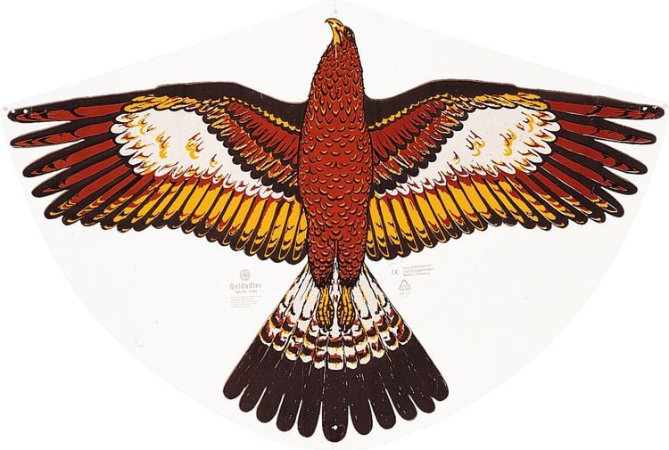 Produktbild: Drachen Goldadler, 92x62cm G&Uuml;NTHER
