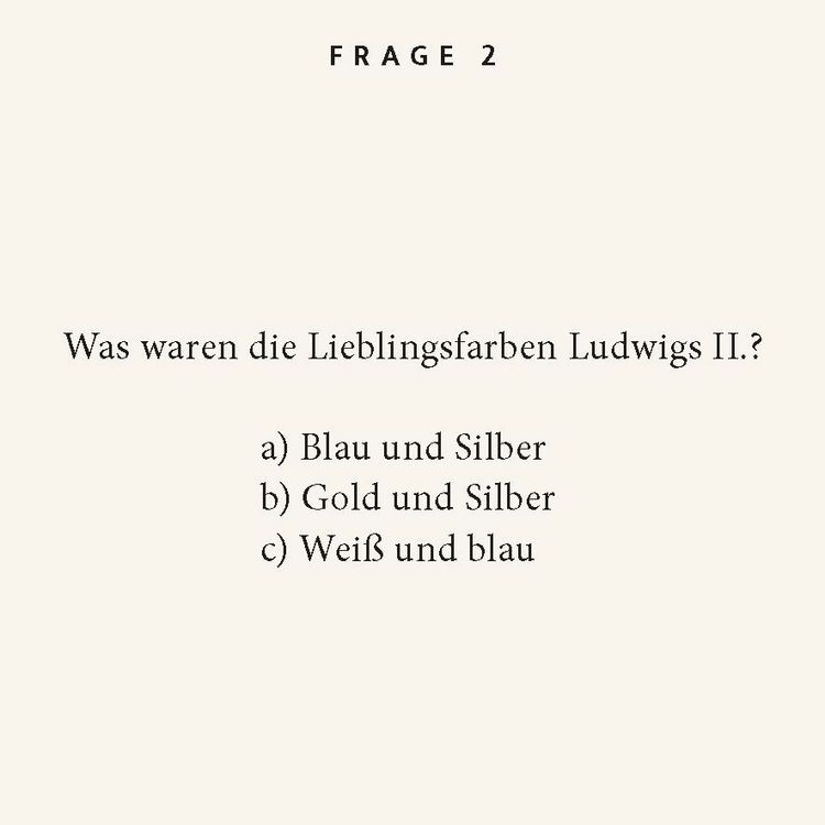 Produktbild: Ludwig II.-Quiz