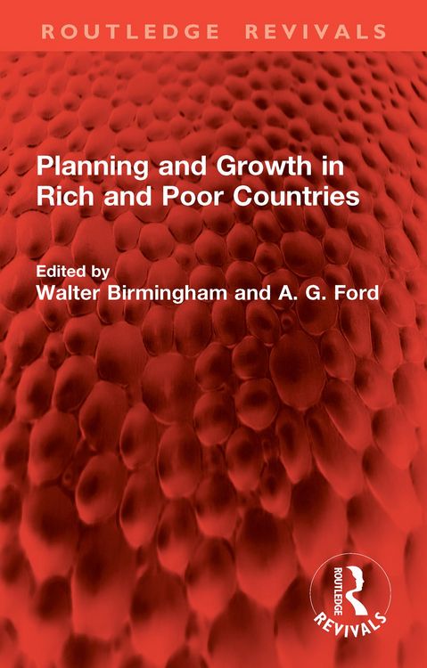 Produktbild: Planning and Growth in Rich and Poor Countries