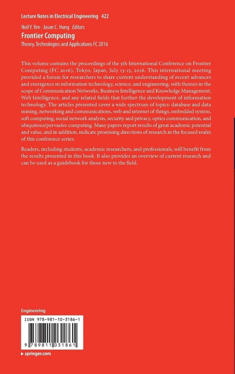 Produktbild: Frontier Computing