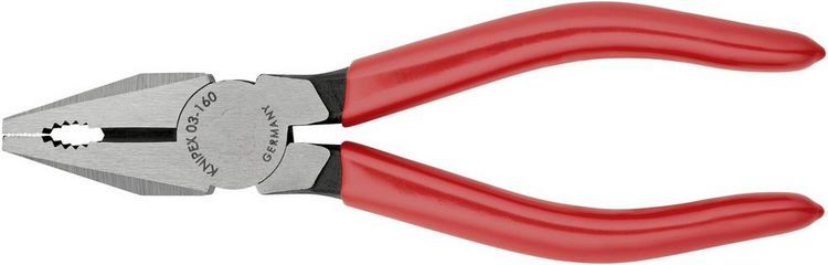 Produktbild: Knipex 03 01 160 Werkstatt Kombizange 160mm DIN ISO 5746