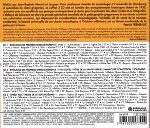 Produktbild: Chants Gregoriens (Enregistrements Historiques 193