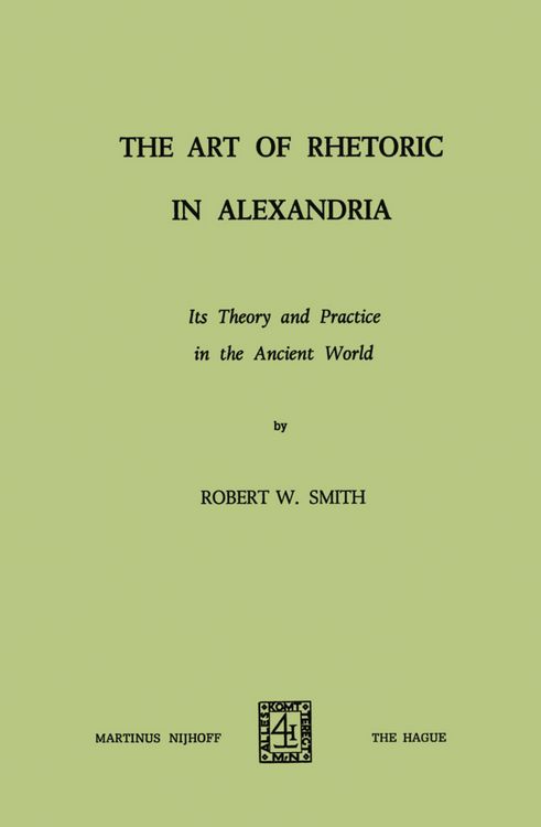Produktbild: The Art of Rhetoric in Alexandria