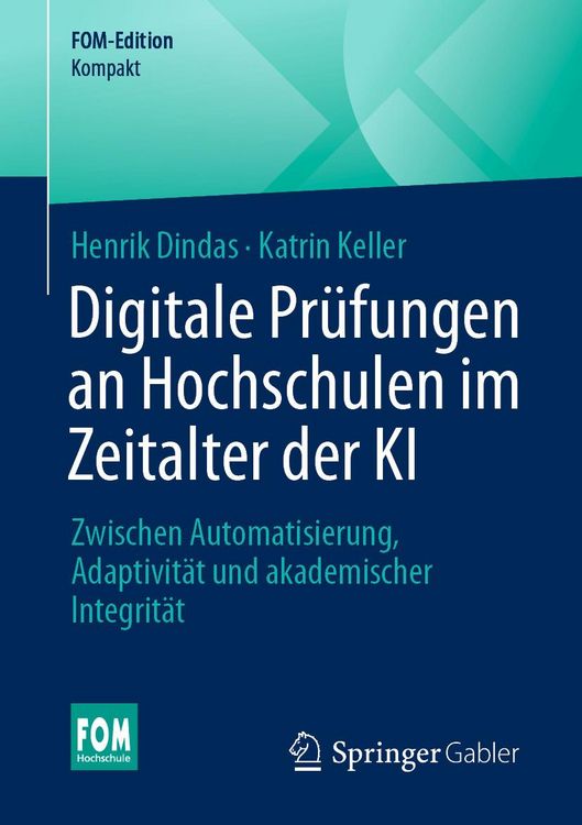Produktbild: Digitale Pr&uuml;fungen an Hochschulen im Zeitalter der KI