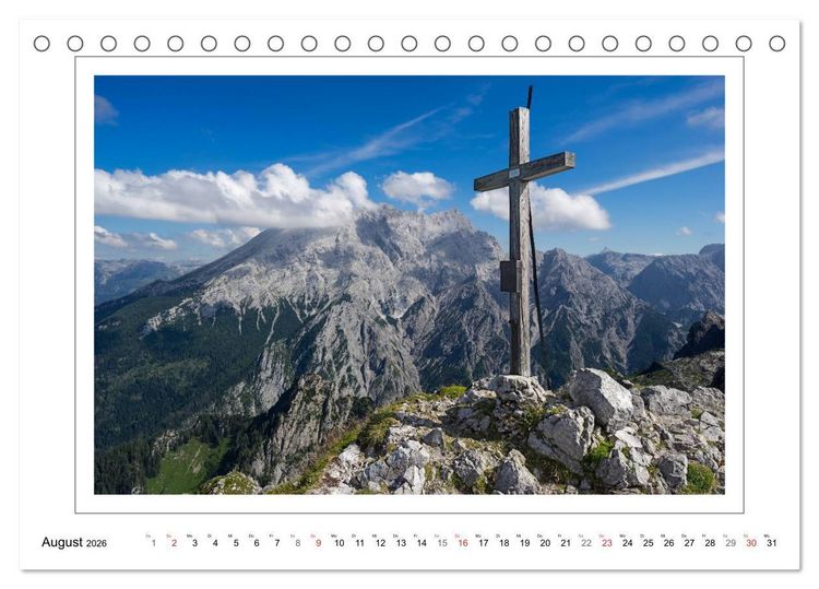 Produktbild: Rund um den Watzmann (Tischkalender 2026 DIN A5 quer), CALVENDO Monatskalender