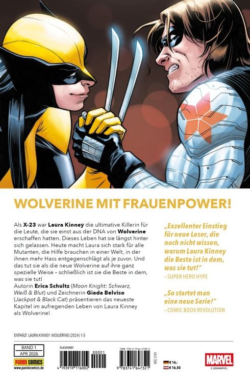 Produktbild: Laura Kinney: Wolverine