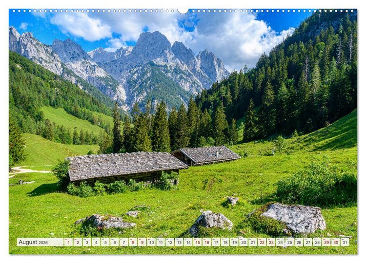 Produktbild: Mein Berchtesgadener Land - Wundersch&ouml;n zu jeder Jahreszeit (Wandkalender 2026 DIN A2 quer), CALVENDO Monatskalender
