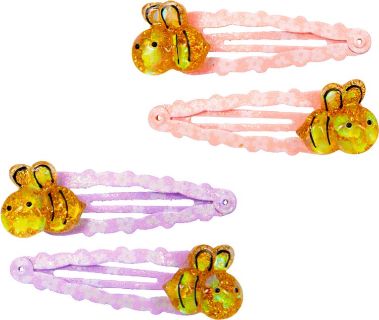 Produktbild: Haarclip Biene - beautiful Stars, sort.
