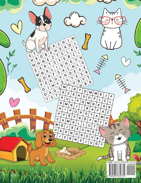 Produktbild: Dogs and Cats Word Search