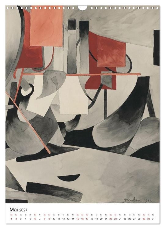 Produktbild: Francis Picabia (Wandkalender 2027 DIN A3 hoch), CALVENDO Monatskalender