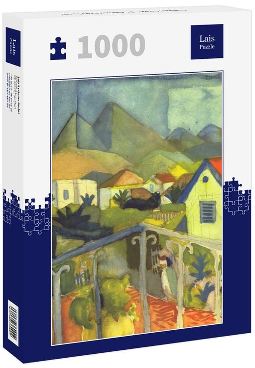 Produktbild: Lais Puzzle August Macke - St. Germain bei Tunis 1000 Teile