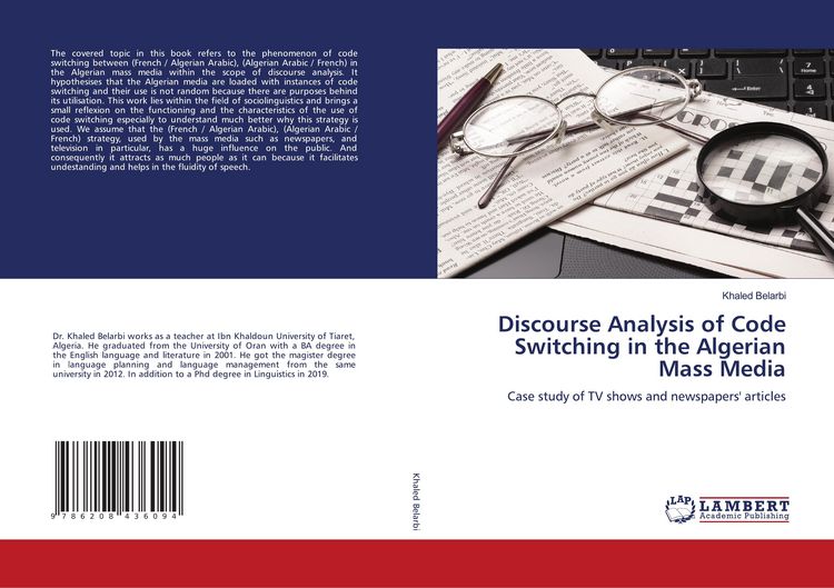 Produktbild: Discourse Analysis of Code Switching in the Algerian Mass Media