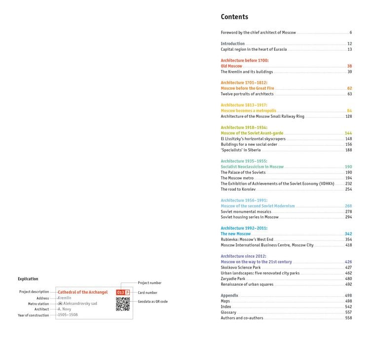 Produktbild: Moscow. Architectural Guide