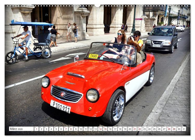 Produktbild: Best of Sports Cars - Legend&auml;re britische und amerikanische Sportwagen (hochwertiger Premium Wandkalender 2026 DIN A2 quer), Kunstdruck in Hochglanz