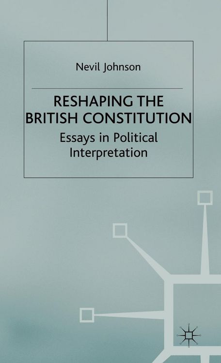 Produktbild: Reshaping the British Constitution
