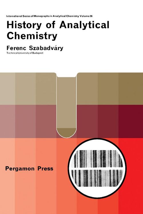 Produktbild: History of Analytical Chemistry