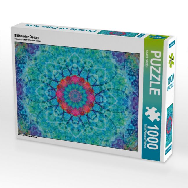 Produktbild: CALVENDO Puzzle Bl&uuml;hender Ozean | 1000 Teile Lege-Gr&ouml;&szlig;e 64x48cm Foto-Puzzle f&uuml;r gl&uuml;ckliche Stunden