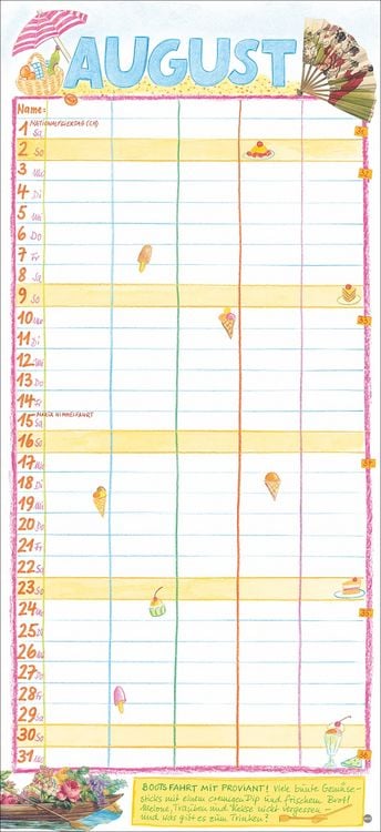 Produktbild: Gabi Kohwagner Unser Familienkalender 2026