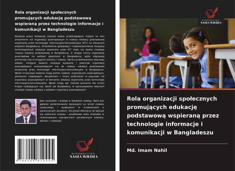 Produktbild: Rola organizacji spo&iquest;ecznych promuj&iquest;cych edukacj&iquest; podstawow&iquest; wspieran&iquest; przez technologie informacje i komunikacji w Bangladeszu