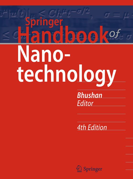 Produktbild: Springer Handbook of Nanotechnology