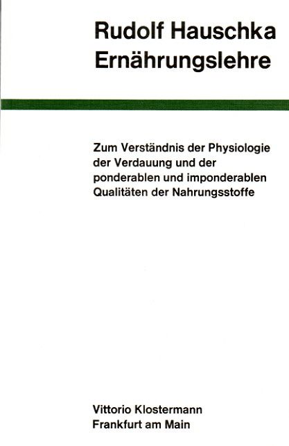 Produktbild: Ern&auml;hrungslehre