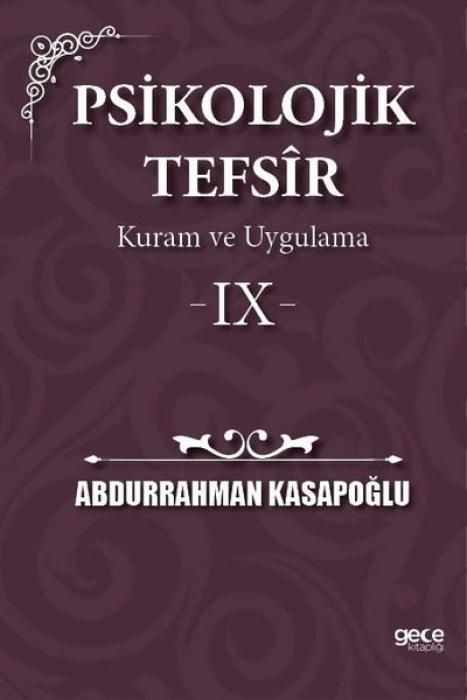 Produktbild: Psikolojik Tefsir Kuram ve Uygulama 9