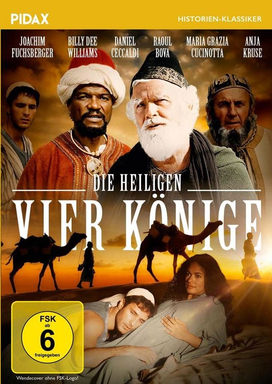 Produktbild: Die heiligen vier K&ouml;nige / Starbesetzte Abenteuergeschichte frei nach der biblischen Vorlage (Pidax Historien-Klassiker)