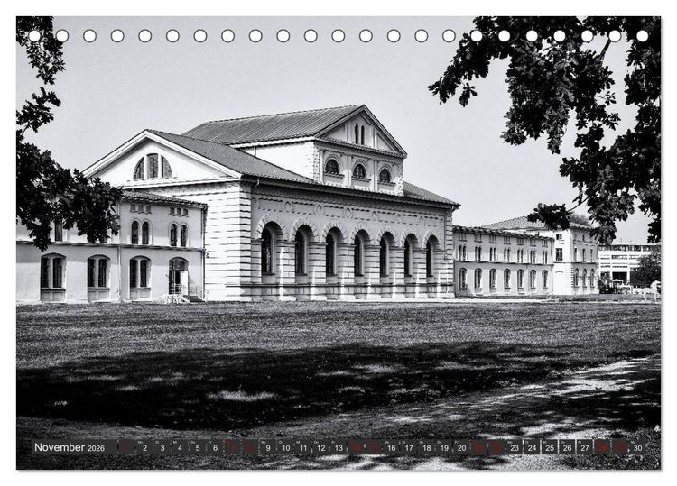 Produktbild: Ein Blick auf Schwerin (Tischkalender 2026 DIN A5 quer), CALVENDO Monatskalender