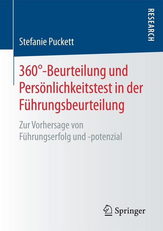 Produktbild: 360&deg;-Beurteilung und Pers&ouml;nlichkeitstest in der F&uuml;hrungsbeurteilung