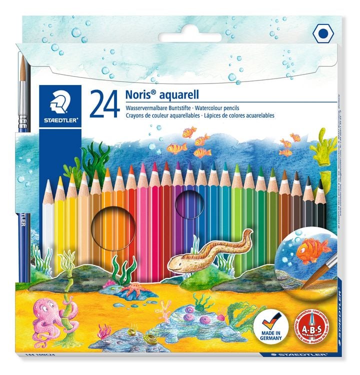 Produktbild: STAEDTLER Aquarellstifte Noris aquarell 24er Set