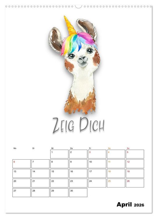 Produktbild: Bleib cool - Gute-Laune-Kalender (hochwertiger Premium Wandkalender 2026 DIN A2 hoch), Kunstdruck in Hochglanz