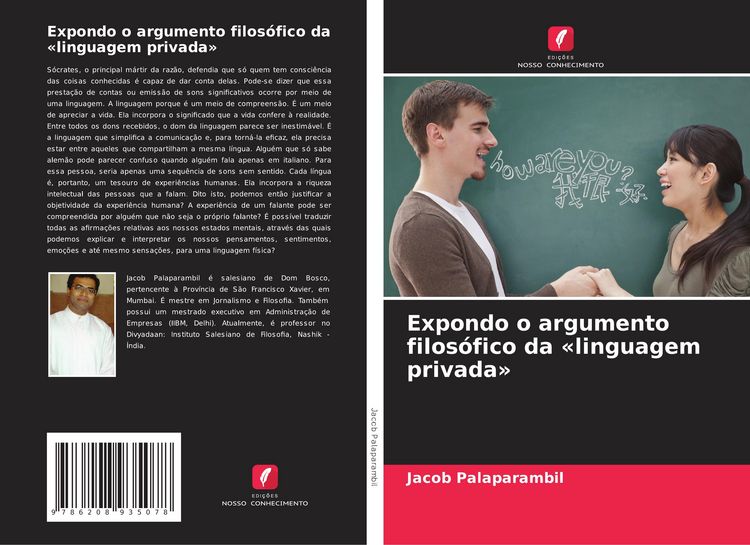 Produktbild: Expondo o argumento filos&oacute;fico da 'linguagem privada'