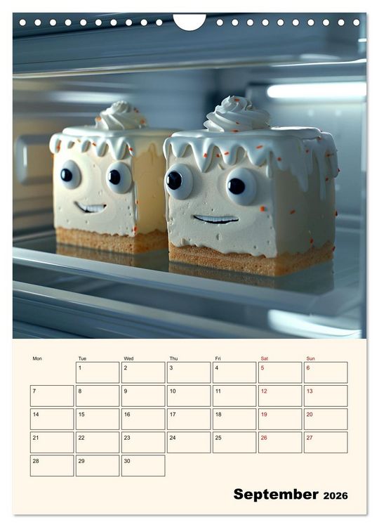 Produktbild: The Light ist still on in the Fridge (Wall Calendar 2026 DIN A4 portrait), CALVENDO 12 Month Wall Calendar