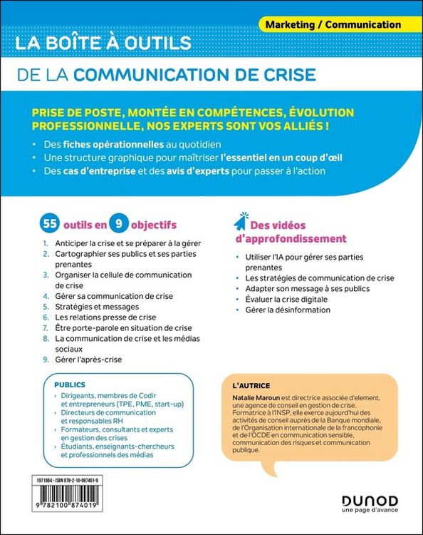 Produktbild: La bo&icirc;te &agrave; outils de la communication de crise