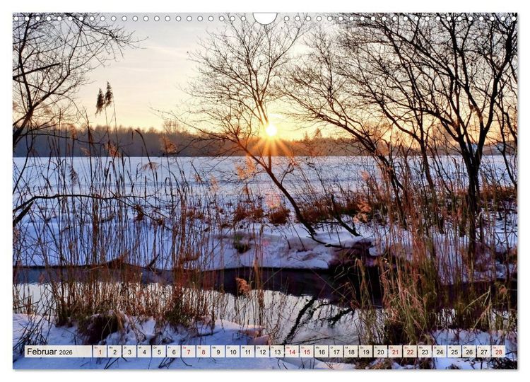 Produktbild: Impressionen Augsburger Stadtwald (Wandkalender 2026 DIN A3 quer), CALVENDO Monatskalender