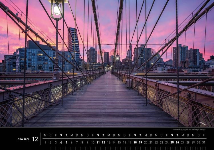 Produktbild: New York Premiumkalender 2027