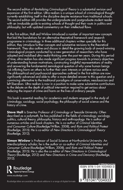 Produktbild: Revitalizing Criminological Theory