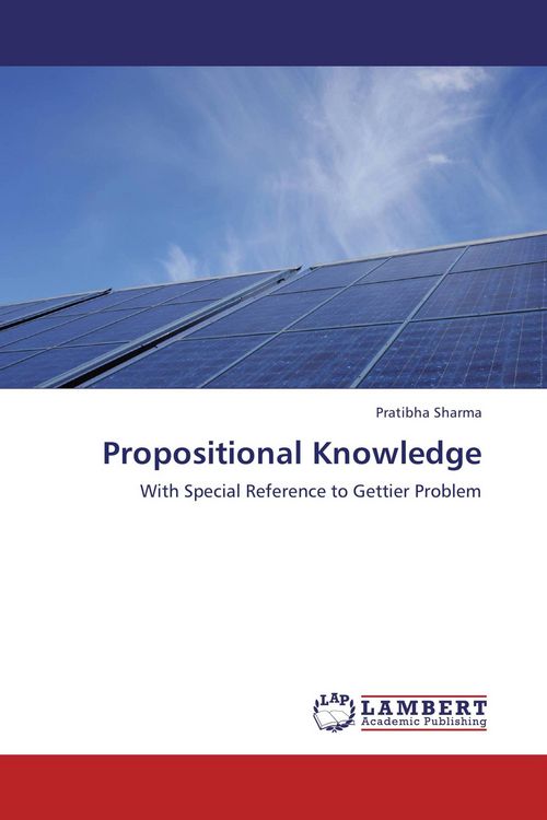 Produktbild: Propositional Knowledge