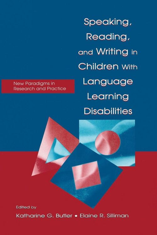 Produktbild: Speaking, Reading, and Writing in Children With Language Learning Disabilities