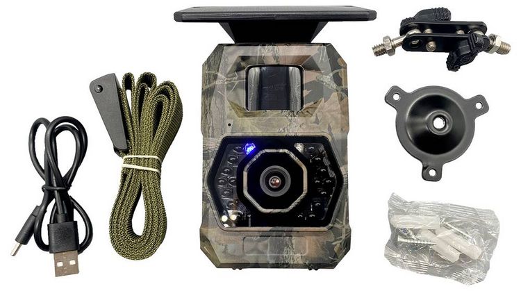 Produktbild: Berger & Schr&ouml;ter Wildkamera 32 Megapixel 28 IR-LEDs Camouflage