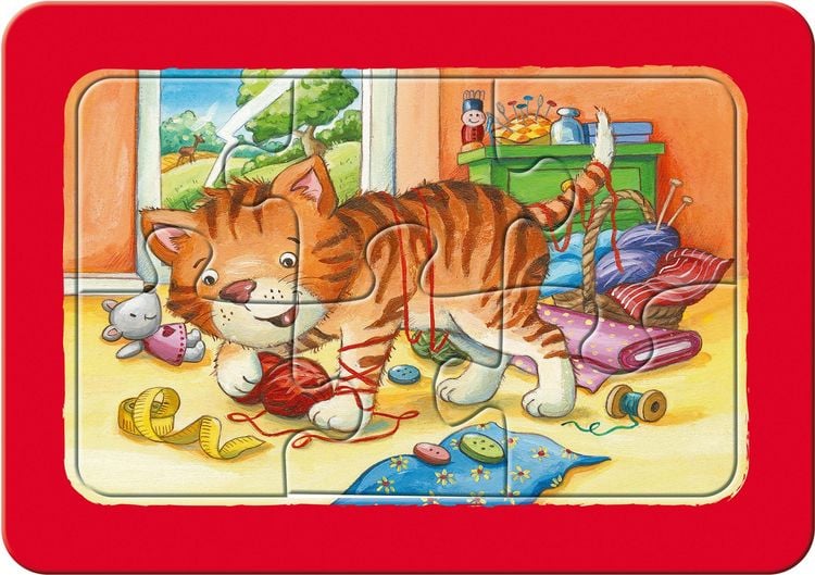 Produktbild: Puzzle Ravensburger Meine Tierfreunde 3 X 6 Teile
