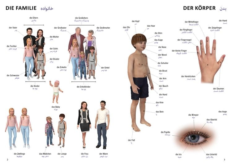 Produktbild: Bildw&ouml;rterbuch f&uuml;r Kinder und Eltern Persisch-Deutsch