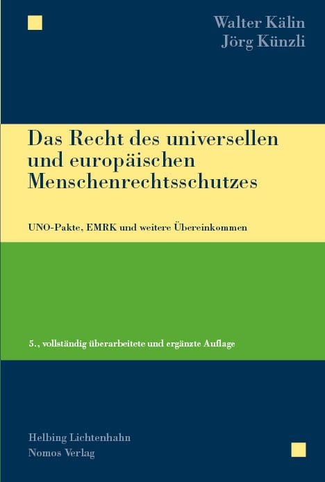 Produktbild: Das Recht des universellen und europ&auml;ischen Menschenrechtsschutzes