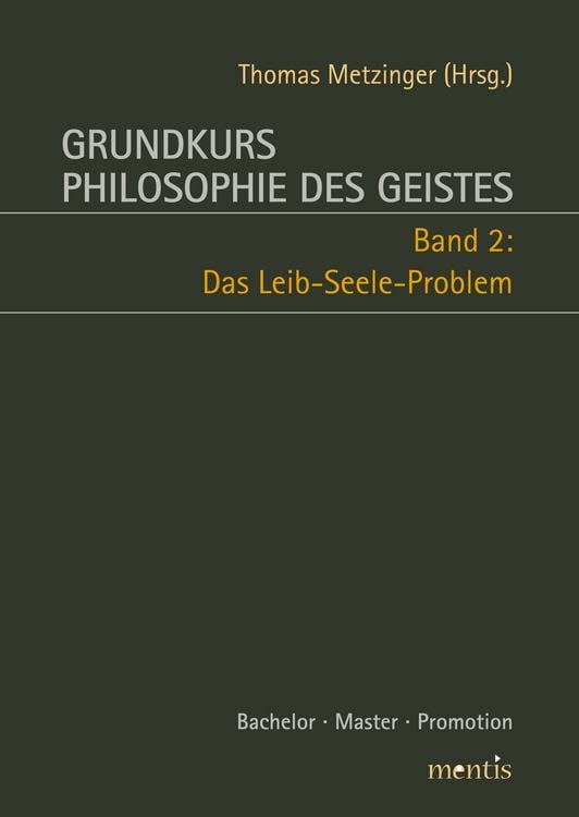 Produktbild: Grundkurs Philosophie des Geistes